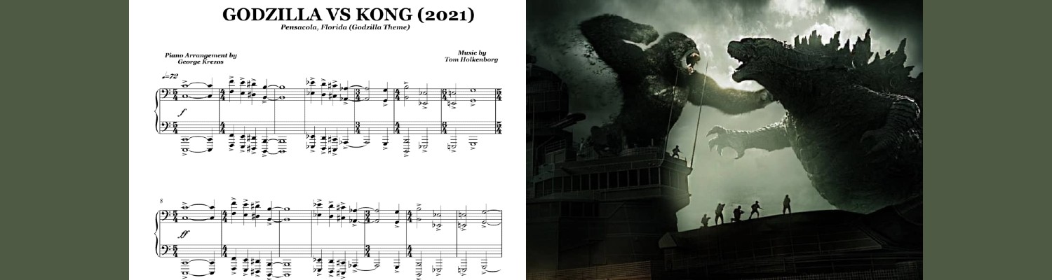 Godzilla vs Kong (2021) Piano Suite