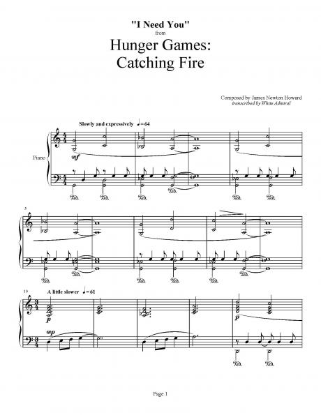 James Newton Howard - The Hunger Games: Catching Fire (Original Motion  Picture Score) Lyrics and Tracklist